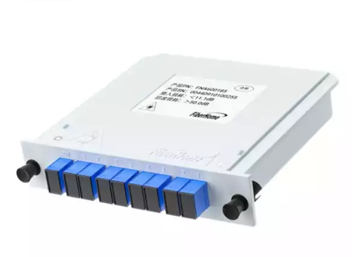 烽火光分路器1分4/1分8/1分16/1分32/1分64，可选插片式光分路器、盒式光分路器、机架式光分路器